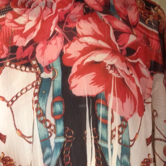 Blouse manches papillon - Picture 5 of 5